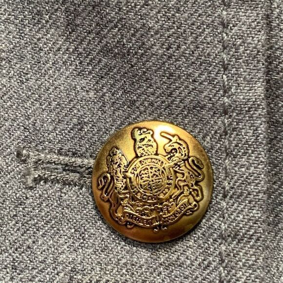 J.Crew Schoolboy Heather Gray Wool Blend Tailored Blazer Jacket 2 Petite - Picture 8 of 12